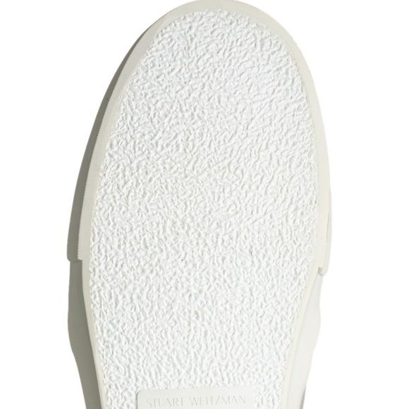 Stuart Weitzman Harlow Grey Fashion Sneakers 7.5M - Picture 4 of 8